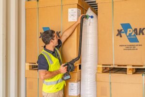 Inflator Unit for Dunnage Bags in Australia by X-Pak Global
