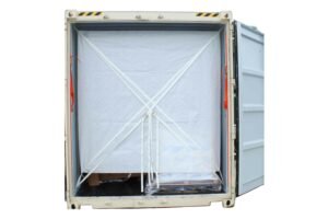 Tarp System protection a load inside a container