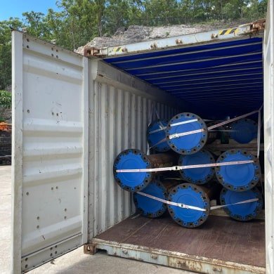Lashing for Shipping