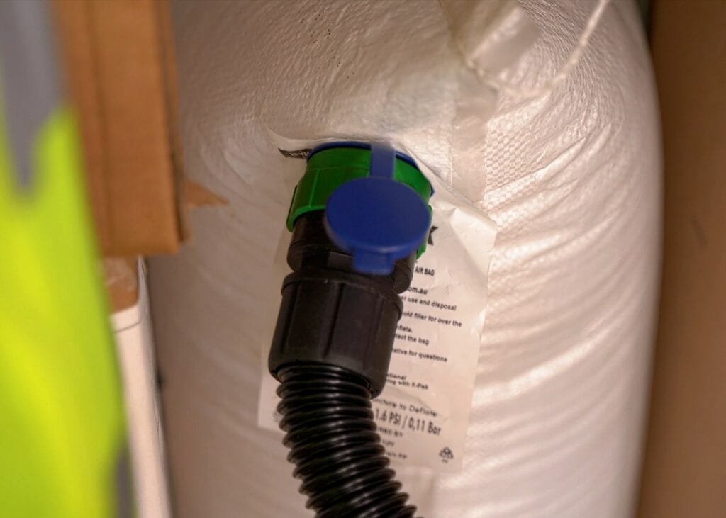 Dunnage Bag Inflated