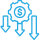 Lower freight cost icon