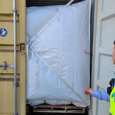 Inflatable Container Door Tarp - 10.22