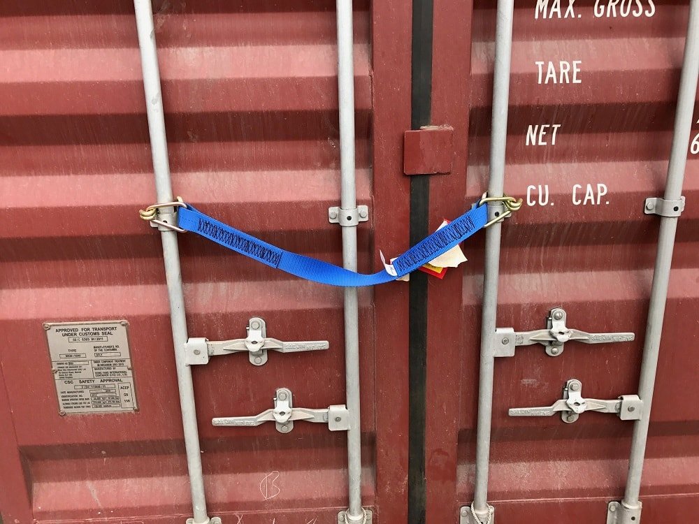 Container Door Safety Strap